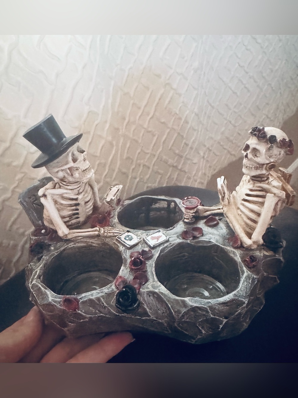 Yankee Candle Phantasmagoria Cards Multi Tea Light Holder